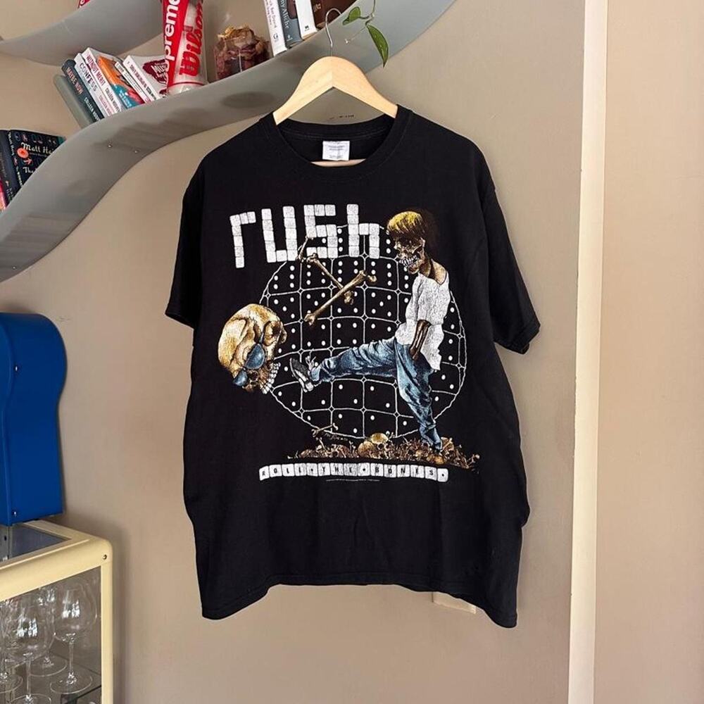 Vintage Y2K Rush Band Shirt